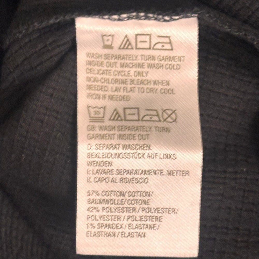 Belle by Kim Gravel Button Up Shirt Black 2X - Picture 11 of 14